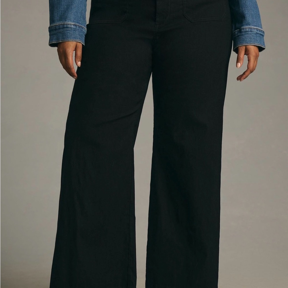 The Colette Full-Length Wide-Leg Pants by Maeve
